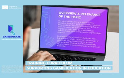 Training Curriculum: Supporting Gamification in Education  